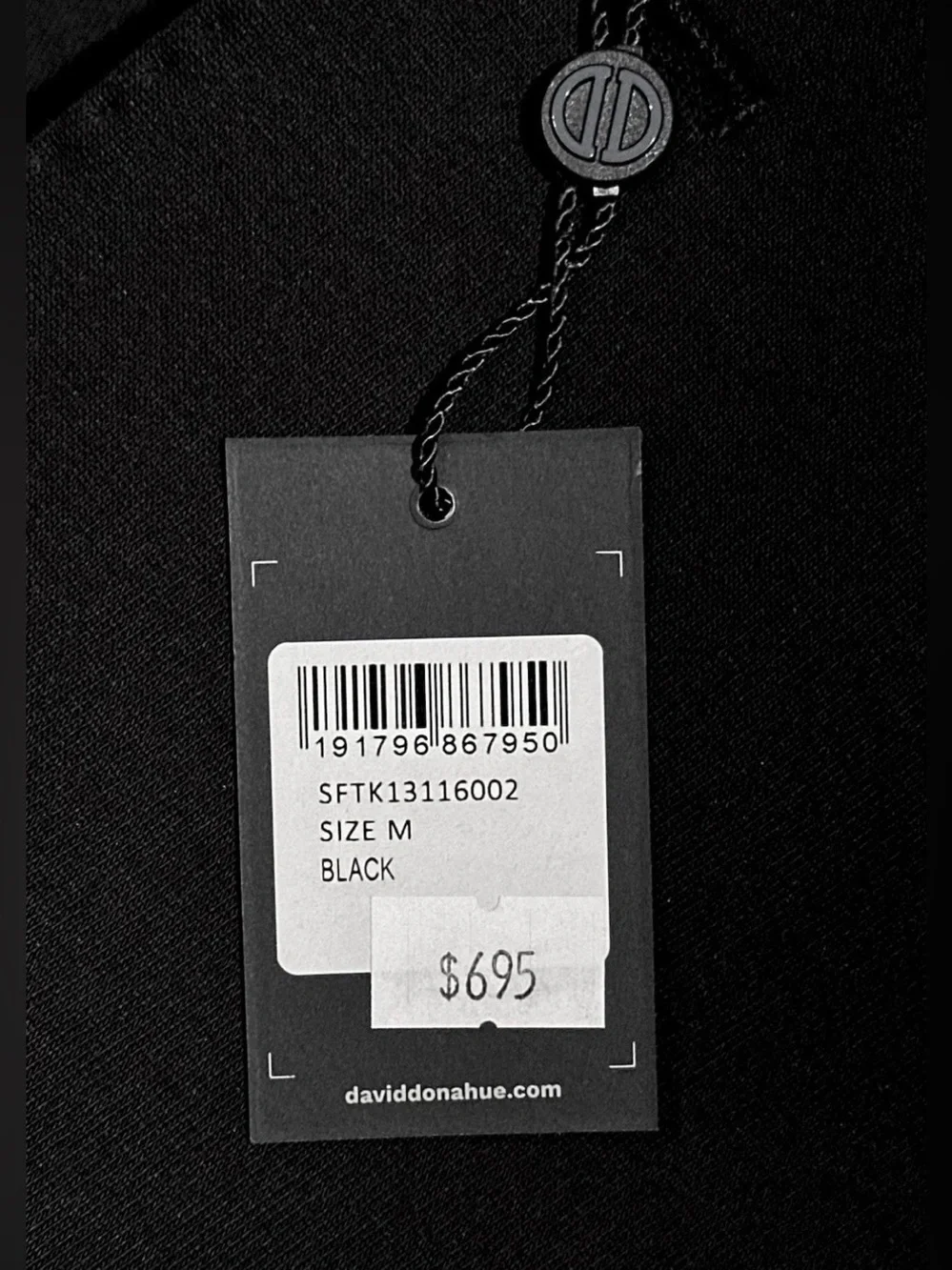 $695 NEW DAVID DONAHUE 2 In 1 SPORTCOAT JACKET M 40R 40 R ZIP OUT MOCK VEST